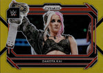 2023 Dakota Kai Panini Prizm WWE GOLD 01/10 #40 Monday Night Raw