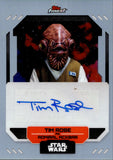 2023 Tim Rose as Admiral Ackbar Topps Finest Star Wars REFRACTOR AUTO AUTOGRAPH #FA-TR 1