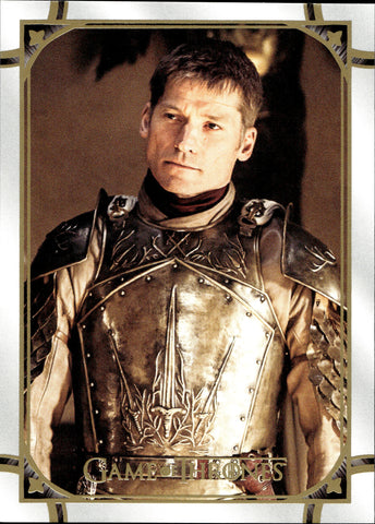 2021 Ser Jaime Lannister Rittenhouse Game of Thrones THE IRON ANNIVERSARY GOLD 79/99 #111