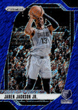 2024-25 Jaren Jackson Jr. Panini Prizm BLUE SHIMMER 26/35 #140 Memphis Grizzlies