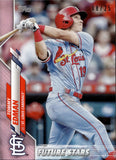 2020 Tommy Edman Topps Series 1 FUTURE STARS PINK MINI 08/25 #44 St. Louis Cardinals