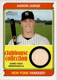 2023 Aaron Judge Topps Relic CLUBHOUSE COLLECTION BAT RELIC #CCR-AJ New York Yankees