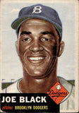 1953 Joe Black Topps SHORT PRINT #81 Brooklyn Dodgers BV $100