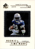 1998 Emmitt Smith Upper Deck SP Authentic ROOKIE TIME WARP 1061/2000 #33 Dallas Cowboys HOF