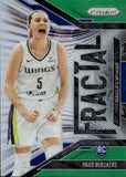 2025 Paige Bueckers Panini Prizm WNBA GREEN FRACTAL ROOKIE #13 Dallas Wings