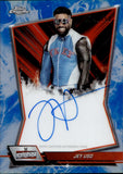 2026 Jey Uso Topps Chrome WWE RED BRAND BLUE REFRACTOR AUTO 074/150 AUTOGRAPH #RBA-JEY Monday Night Raw