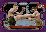 2021 Paul Felder Panini Prizm UFC PURPLE 132/149 #145 Flyweight