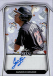 2024 Jaison Chourio Leaf Happy Holidays SNOWMAN REFRACTOR AUTO 1/1 ONE OF ONE AUTOGRAPH #HHA-JC1 Cleveland Guardians