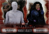 2022 Paul Bettany as White Vision Kathryn Hahn as Agatha Harkness Marvel Studios' WandaVision WANDA'S REALITY PLEXI CARD #DP-7