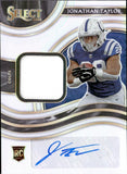 2020 Jonathan Taylor Panini Select ROOKIE SIGNATURE MATERIALS JERSEY AUTO 074/199 AUTOGRAPH RELIC RC #RSM-JTA Indianapolis Colts