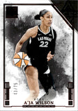 2025 A'Ja Wilson Panini Impeccable WNBA BRONZE 43/75 #42 Las Vegas Aces