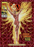 2024 Phoenix Upper Deck Marvel Masterpieces '92 Platinum #67-V 173/692 PINK LAZER VARIANT COVERS