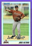 2010 Jose Altuve Bowman Chrome 1ST BOWMAN PURPLE REFRACTOR 527/899 #BCP137 Houston Astros