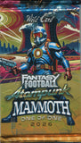 2026 Wild Card Fant Football Atompunk Mammoth Football, Pack