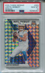 2020 Justin Herbert Panini Mosaic NFL DEBUT ROOKIE RC PSA 10 #263 Los Angeles Chargers 5367