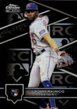 2024 Ronny Mauricio Topps Chrome Black ROOKIE DESIGN VARIATION RC #42 New York Mets