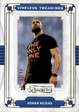 2023 Roman Reigns Panini Chronicles TIMELESS TREASURES 62/99 #TT-28 Friday Night Smackdown