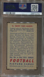 1951 H. Ebert Van Buren Bowman PSA 8 Philadelphia Eagles #84 3782