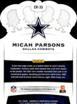 2021 Micah Parsons Panini Crown Royale ROOKIE AUTOGRAPH BRONZE 43/49 Dallas Cowboys #CR-35