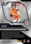2024 Bo Nix Panini Prizm PURPLE ICE ROOKIE 144/225 Denver Broncos #309