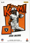 2023 Josh Jacobs Panini Absolute KABOOM Las Vegas Raiders #10
