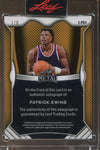 2025 Patrick Ewing Leaf Metal INSCRIPTIONS AUTO 1/8 New York Knicks #I-PE1