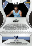 2019-20 Ja Morant Panini Prizm ROOKIE Memphis Grizzlies #249