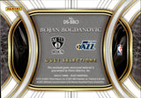 2020-21 Bojan Bogdanovic Panini Select DUET SELECTIONS DUAL JERSEY RELIC #DS-BBO Nets Jazz