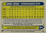 2022 Shohei Ohtani Topps Update 1987 CHROME SILVER PACK MOJO #T87C-50 Anaheim Angels