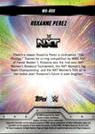 2025 Roxanne Perez Topps Chrome WWE GOLD REFRACTOR WOMEN'S DIVISION 02/50 #WD-ROX NXT