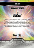 2025 Roxanne Perez Topps Chrome WWE GOLD REFRACTOR WOMEN'S DIVISION 02/50 #WD-ROX NXT