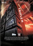 2025 Triple H Topps ROYAL RUMBLE ORANGE 22/25 #RR-12 WWE Legend