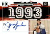 2023 Jerry Lawler Panini Impeccable WWE SUMMERSLAM NUMBERS AUTO 51/93 AUTOGRAPH #SS-JLW WWE HOF