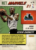2021-22 Kevin Garnett Panini Donruss NET MARVELS #16 Minnesota Timberwolves HOF