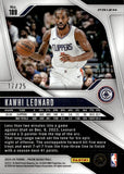 2024-25 Kawhi Leonard Panini Prizm GREEN PULSAR 17/25 Los Angeles Clippers #189