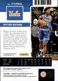 2022 Peyton Watson Panini Contenders Draft COLLEGE TICKET AUTO UCLA Bruins #CT-PWA