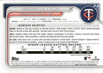 2024 Walker Jenkins Bowman PROSPECTS 1ST BOWMAN  PURPLE BORDER 071/250 #BP-43 Minnesota Twins