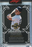 2025 Don Mattingly Leaf Spectacular RED FOIL AUTO 1/2 AUTOGRAPH #S-DM1 New York Yankees