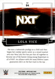 2023 Lola Vice Panini Impeccable WWE ROOKIE 03/49 RC #94 NXT