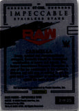 2023 Carmella Panini Impeccable WWE ORANGE STAINLESS STARS AUTO 02/25 AUTOGRAPH #ST-CML Monday Night Raw