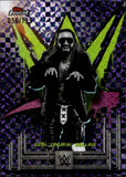 2025 Seth "Freakin" Rollins Topps Finest WWE PURPLE CHECKERBOARD REFRACTOR 056/199 #50 Monday Night Raw