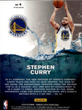 2019-20 Stephen Curry Donruss Optic HOLO SILVER SPLASH #4 Golden State Warriors