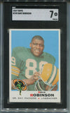 1969 Dave Robinson Topps SGC 7 #190 Green Bay Packers 8734