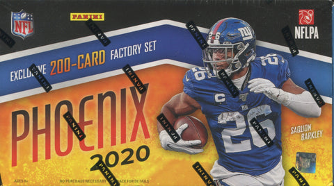 2020 Panini Phoenix Football, Fanatics Box Set