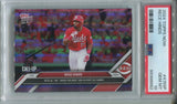 2024 Rece Hinds Topps Now HOLO FOIL CALL UP ROOKIE RC PSA 10 #415SP Cincinnati Reds 8882
