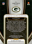 2021 Marquez Valdes-Scantling Panini Select BLUE JERSEY AUTO 16/75 AUTOGRAPH RELIC #SMP-MVS Green Bay Packers