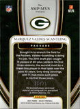 2021 Marquez Valdes-Scantling Panini Select BLUE JERSEY AUTO 16/75 AUTOGRAPH RELIC #SMP-MVS Green Bay Packers