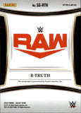 2024 R-Truth Panini Select WWE HOLO SILVER SIGNATURES AUTO AUTOGRAPH #SG-RTH Monday Night Raw