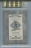 2024 Jackson Holliday Topps Allen & Ginter X MINI FRAMED AUTO 08/25 AUTOGRAPH BGS 9.5 #MA-JH Baltimore Orioles 1603