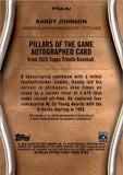 2025 Randy Johnson Topps Tribute PILLARS OF THE GAME RED AUTO 04/10 AUTOGRAPH #PTGA-RJ Arizona Diamondbacks